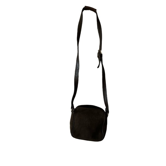 Leather Co Suede Crossbody Small Purse. - Picture 5 of 6